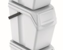 Set  odpadkové koše Sortibox 3 x 25 l biely